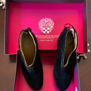 Vince Camino Black Sheep Suede boots